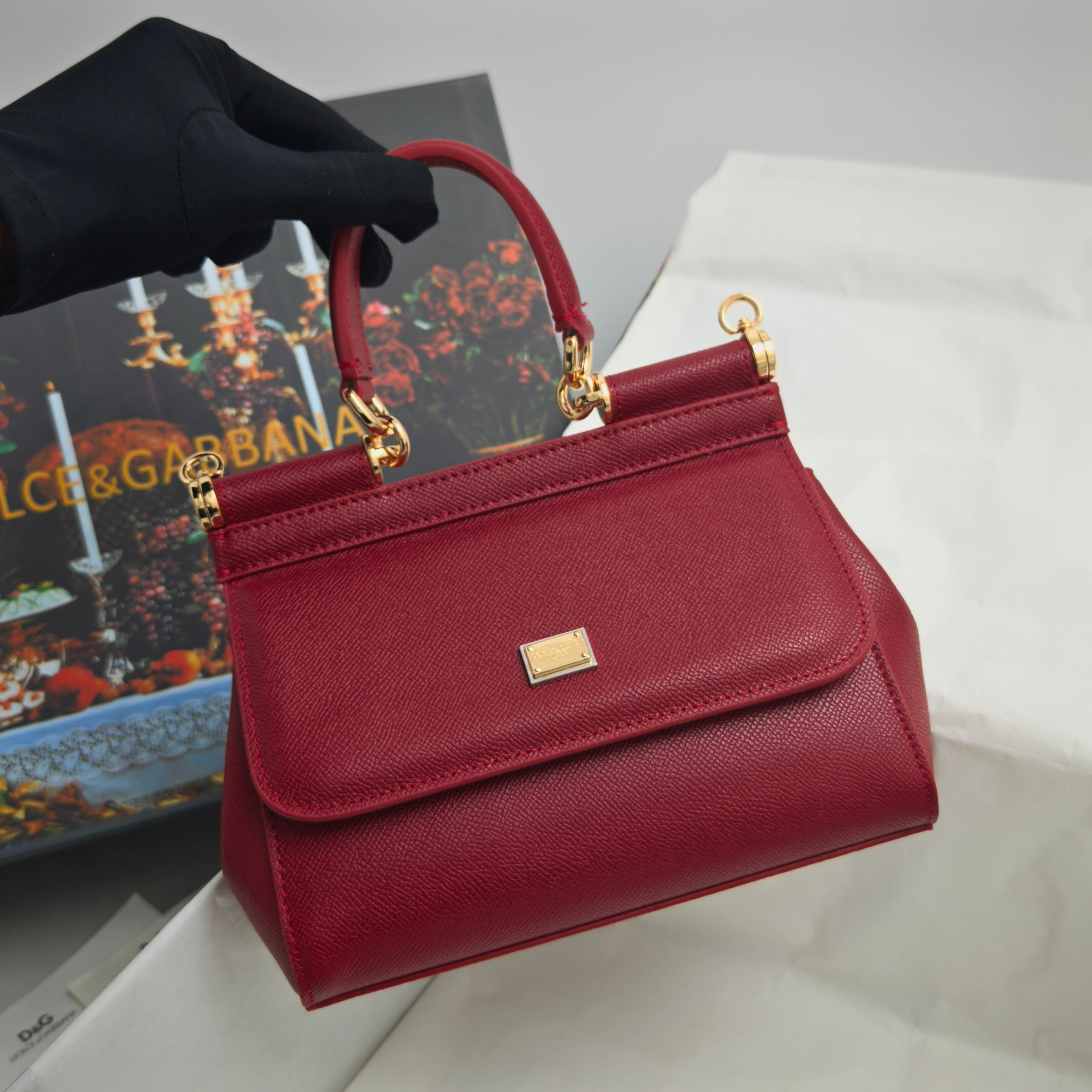 Dolce & Gabbana Classic Calfskin Handbag