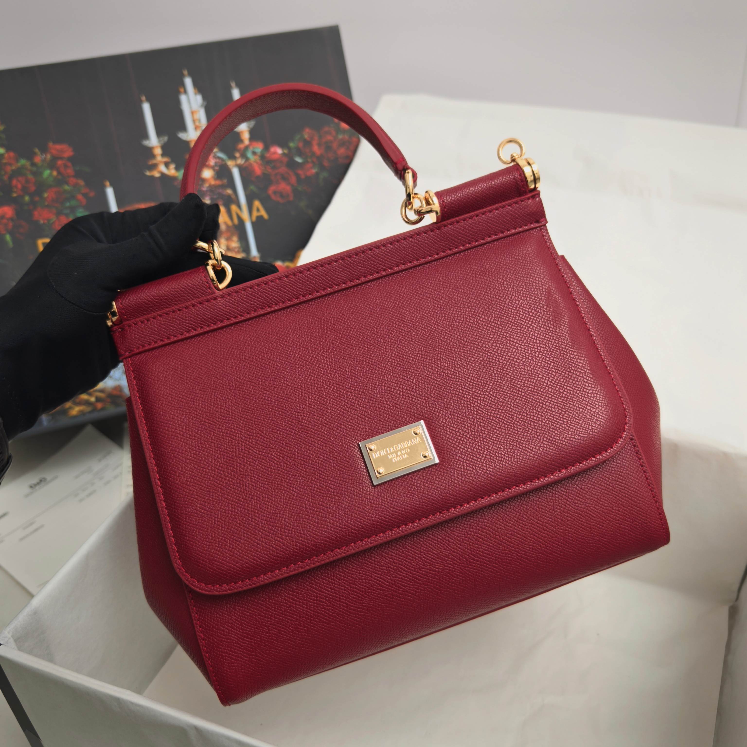 Dolce & Gabbana Classic Calfskin Handbag