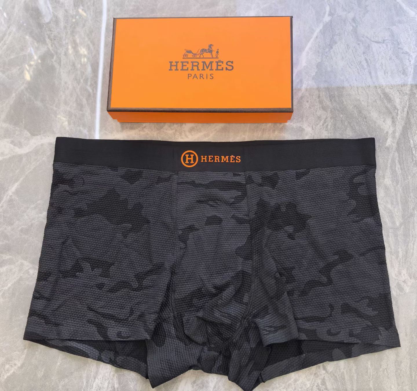 Hermès BlueCrest Briefs – Atelier Camouflage Editio