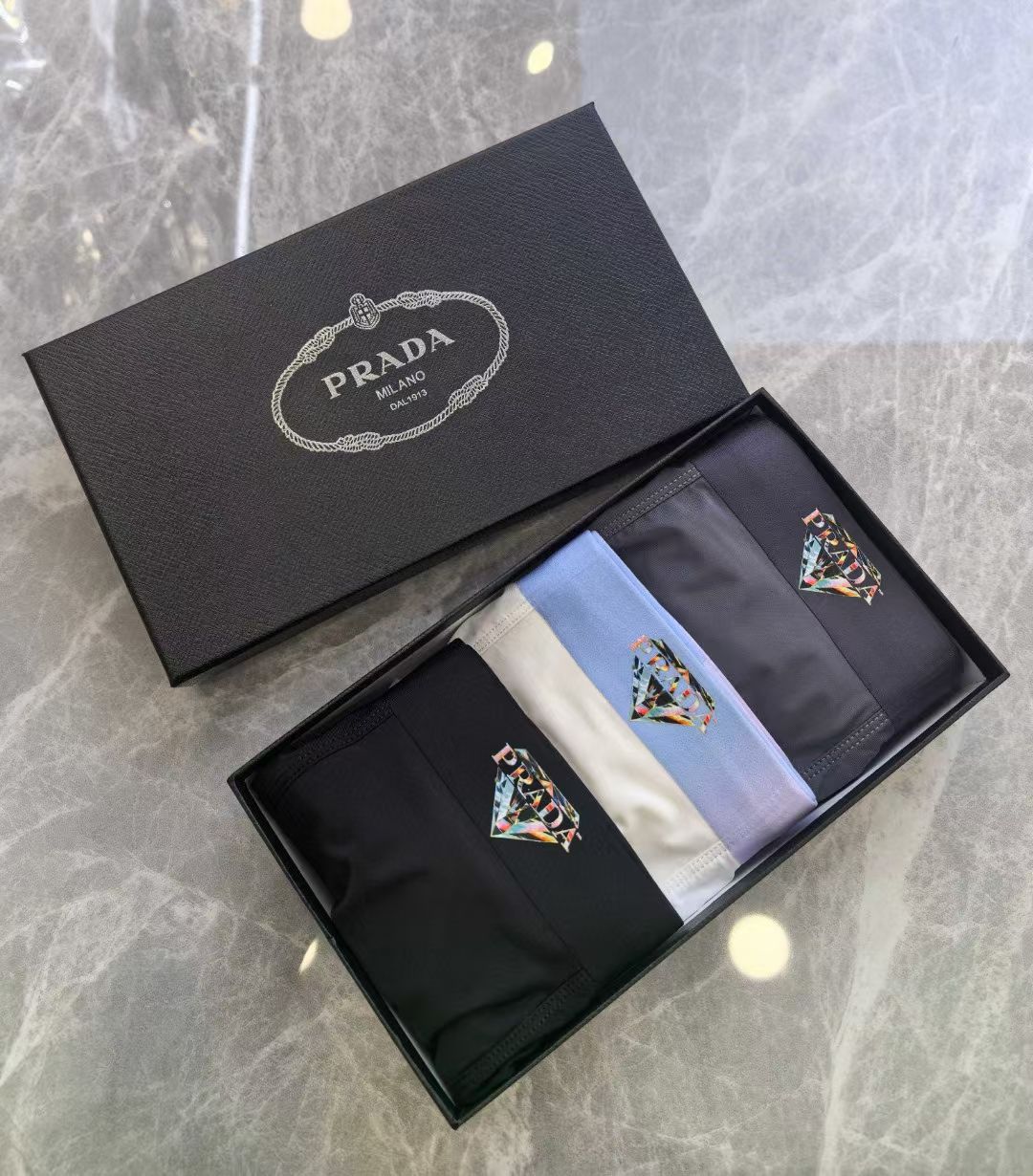 Prada Spectrum Core Briefs – Signature Patch Edition