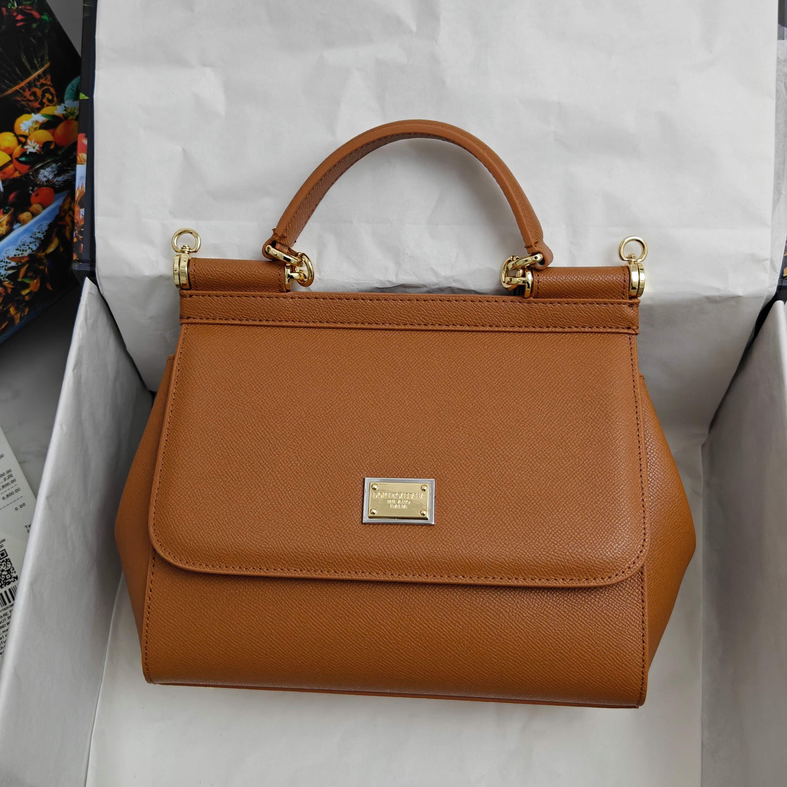 Dolce & Gabbana Classic Calfskin Handbag