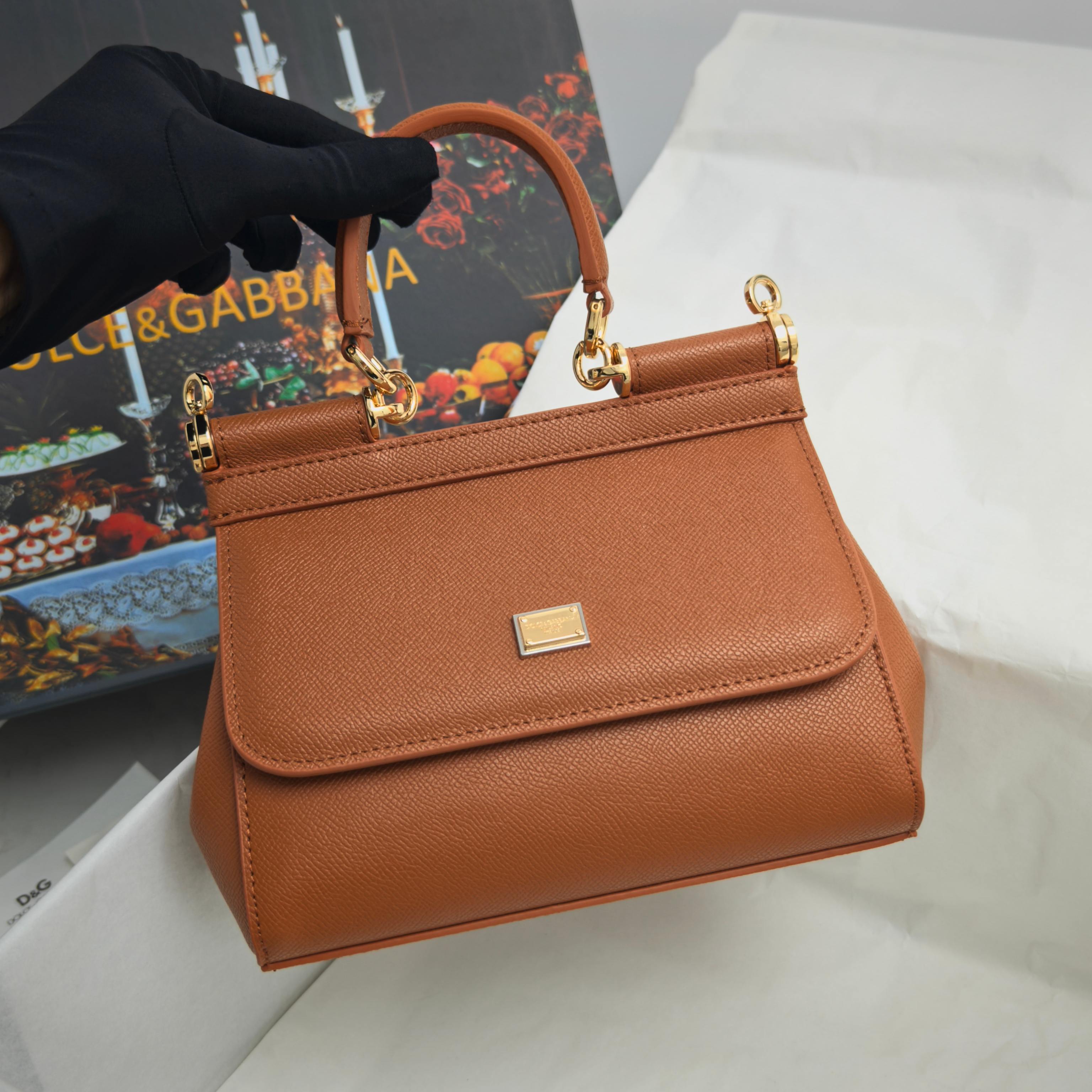 Dolce & Gabbana Classic Calfskin Handbag