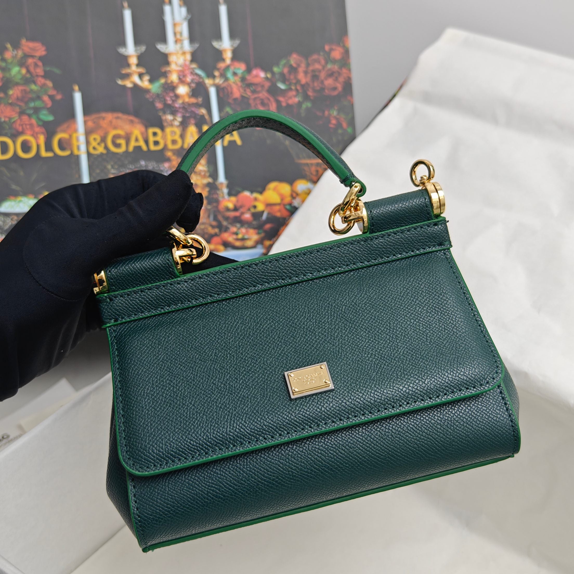 Dolce & Gabbana Classic Calfskin Handbag