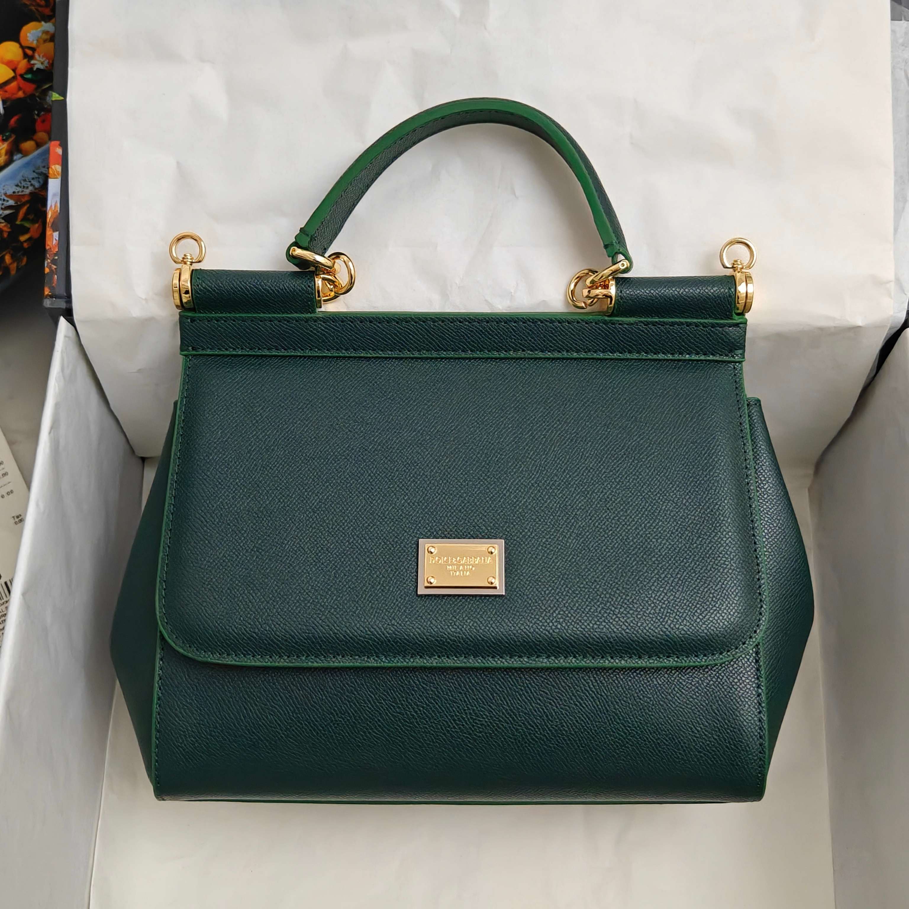 Dolce & Gabbana Classic Calfskin Handbag