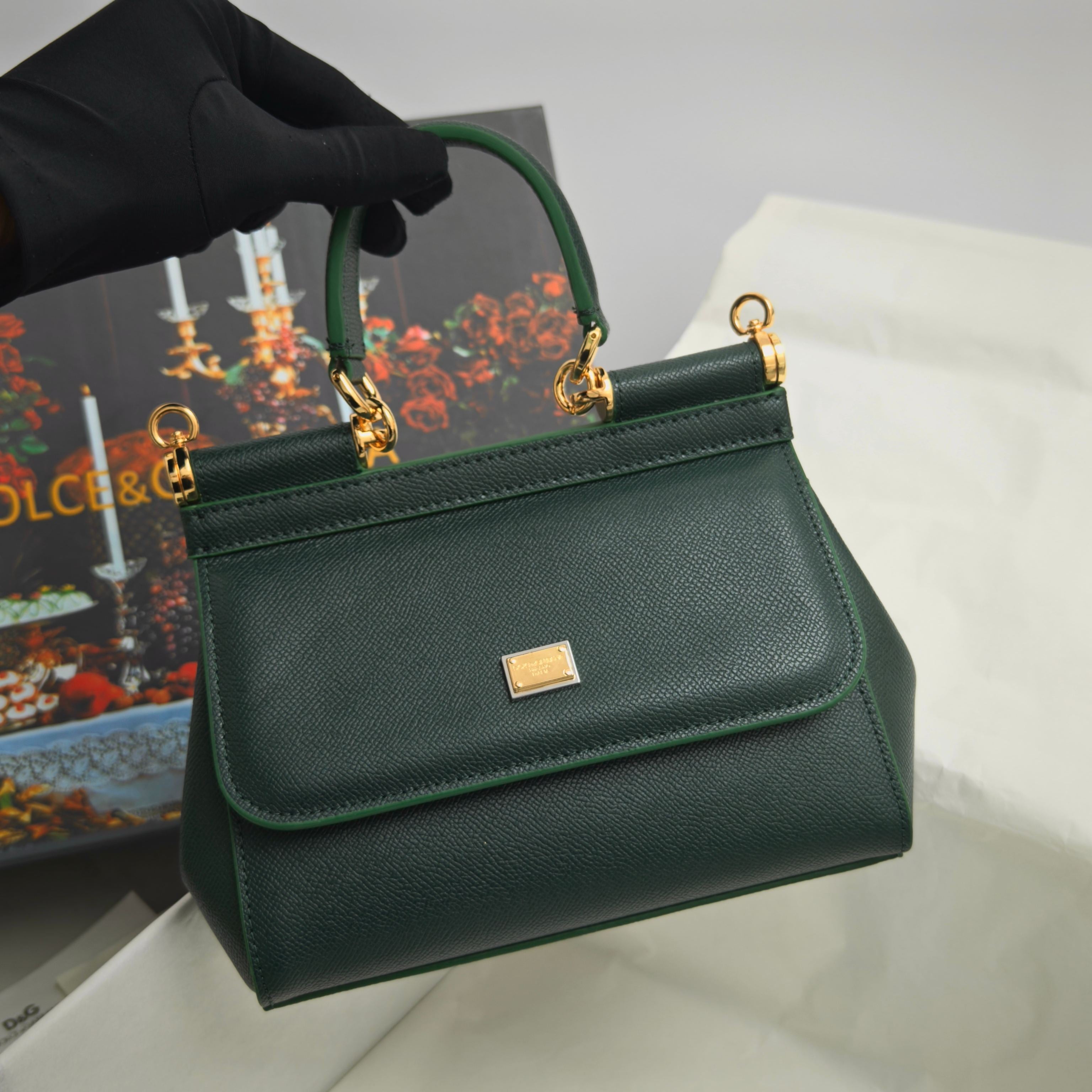 Dolce & Gabbana Classic Calfskin Handbag