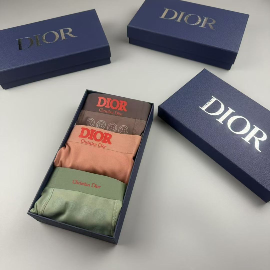 Dior EmblemFlex Briefs – Color Crest Edition