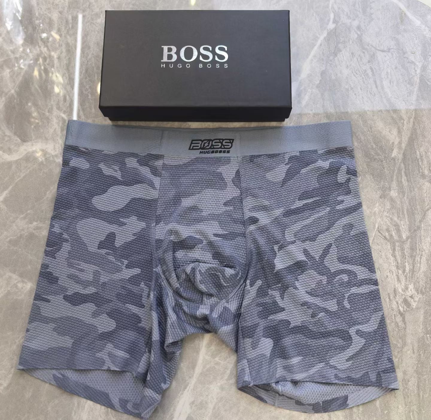 Hugo Boss’s PatternFlex Briefs from the Urban Fade Edition