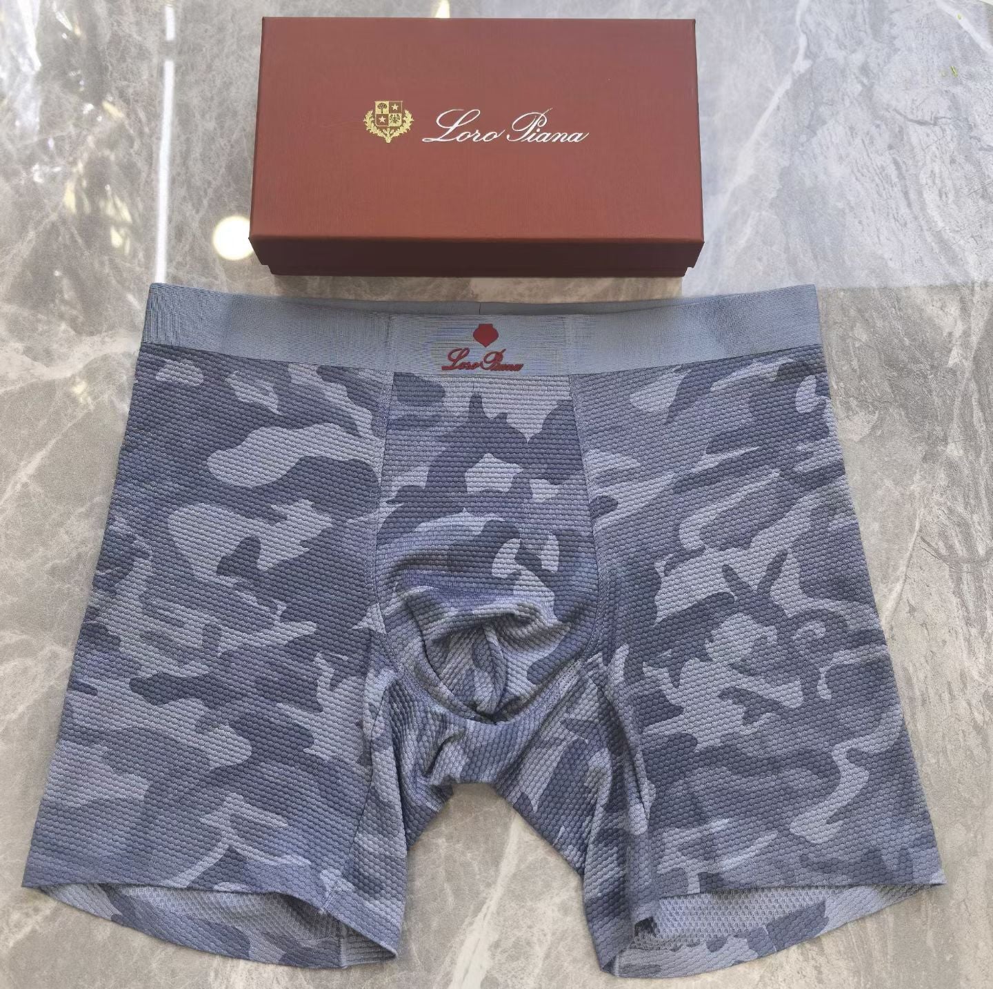 Loro Piana CrestTone Briefs – Riviera Texture Edition