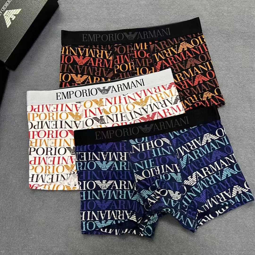 Emporio Armani PrintCore Briefs – Iconic Logo Series