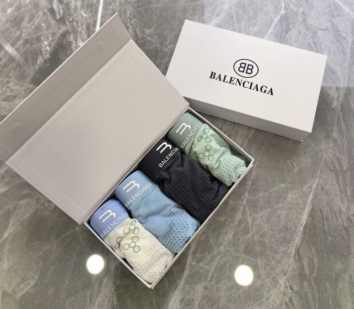 Balenciaga HexLine Briefs – BB Texture Edition