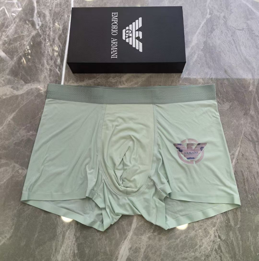 Emporio Armani AeroBriefs – Signature Crest Edition
