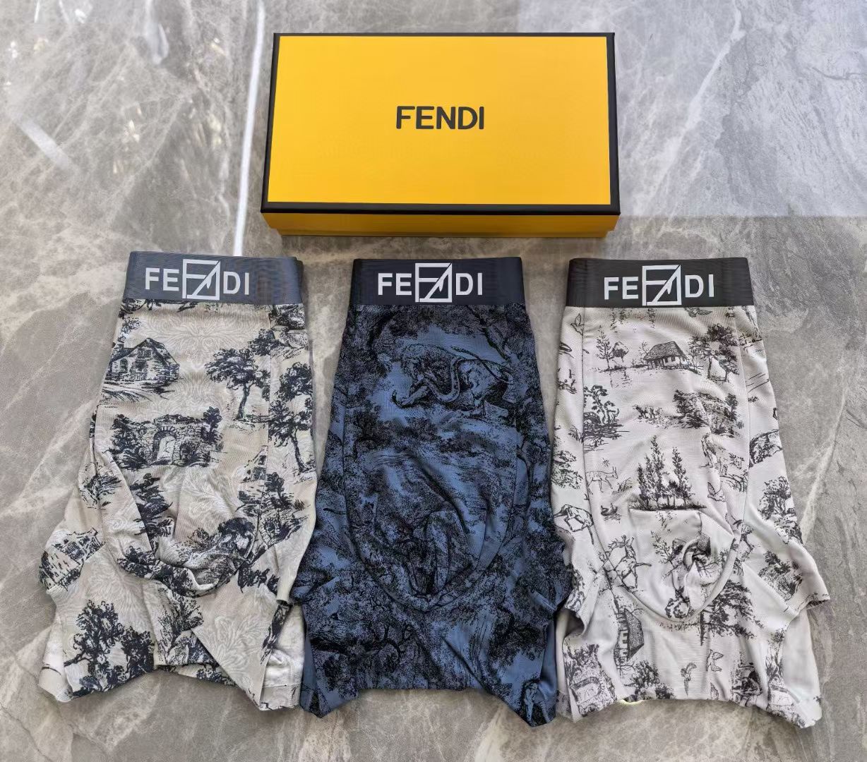 Fendi VistaPrint Briefs – Heritage Toile Edition