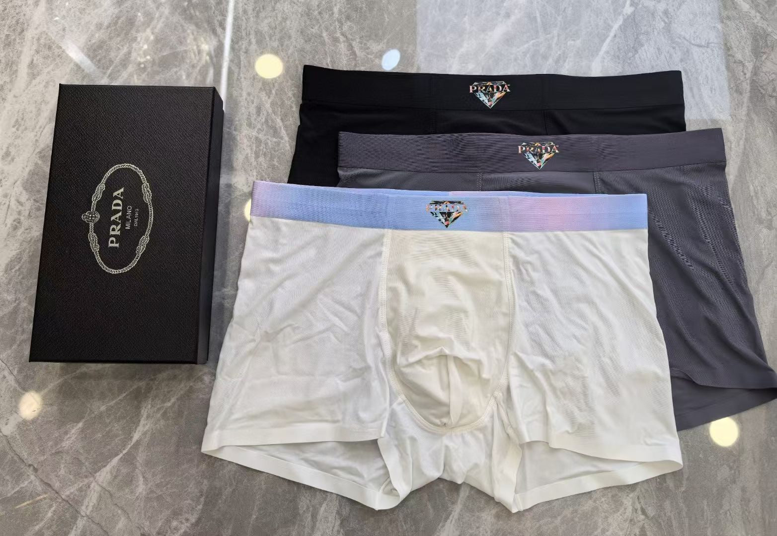 Prada Spectrum Core Briefs – Signature Patch Edition