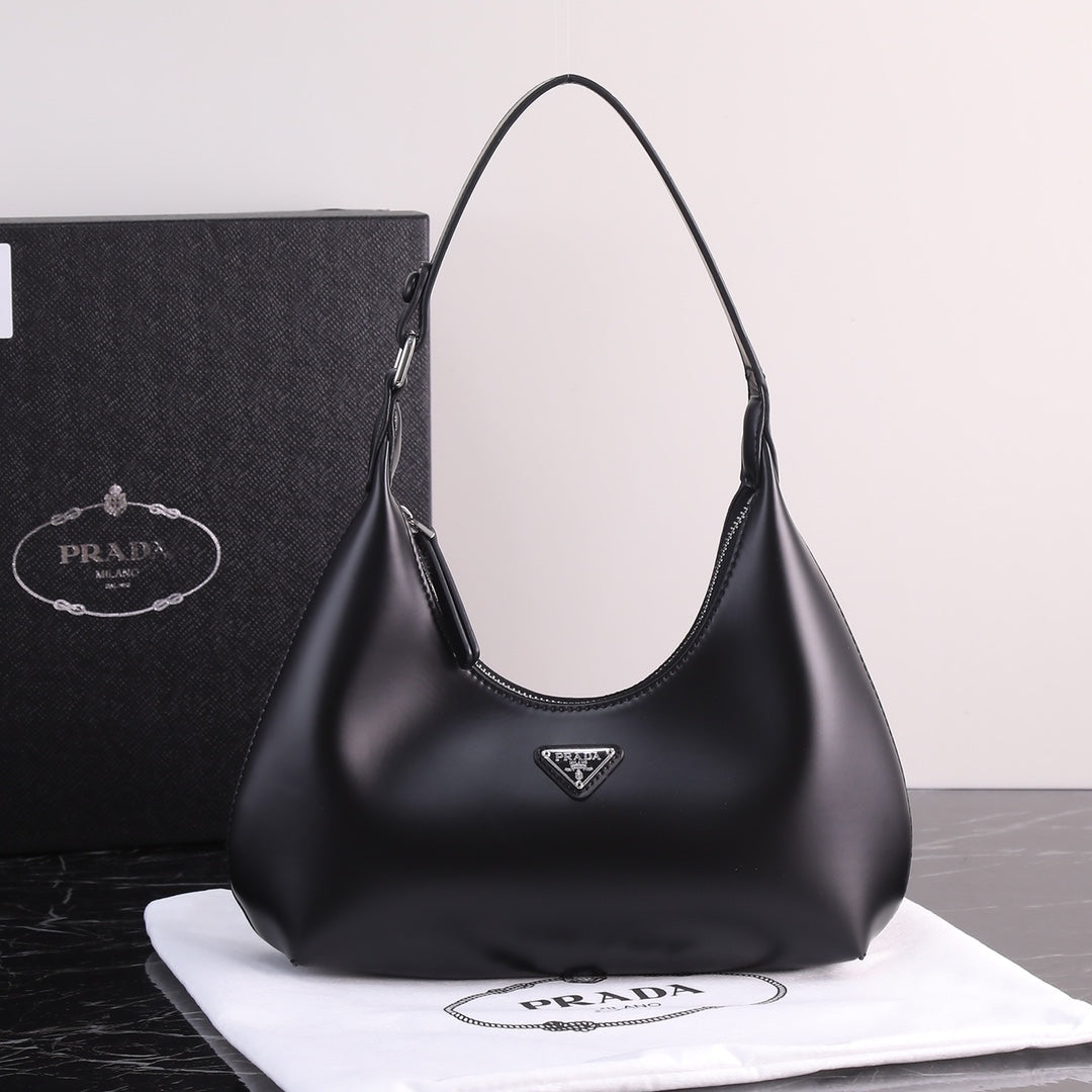 Prada Curved Shoulder Bag
