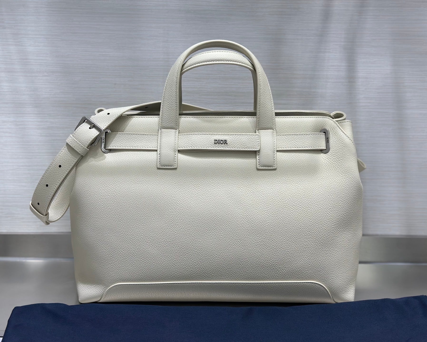 Dior Structured Leather Handbag