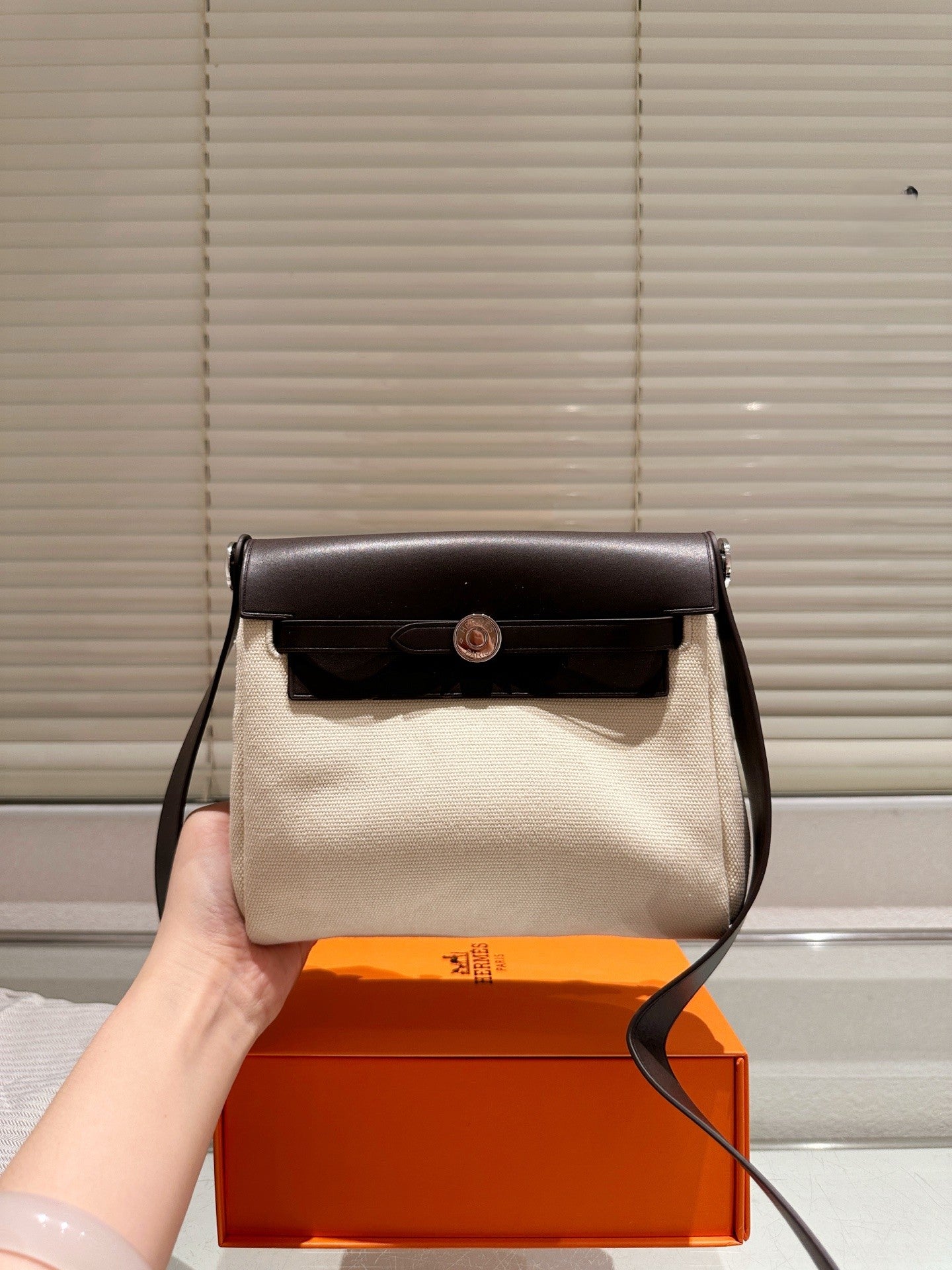 Hermès Herbag Zip 31 – Canvas & Leather with Kelly Clasp