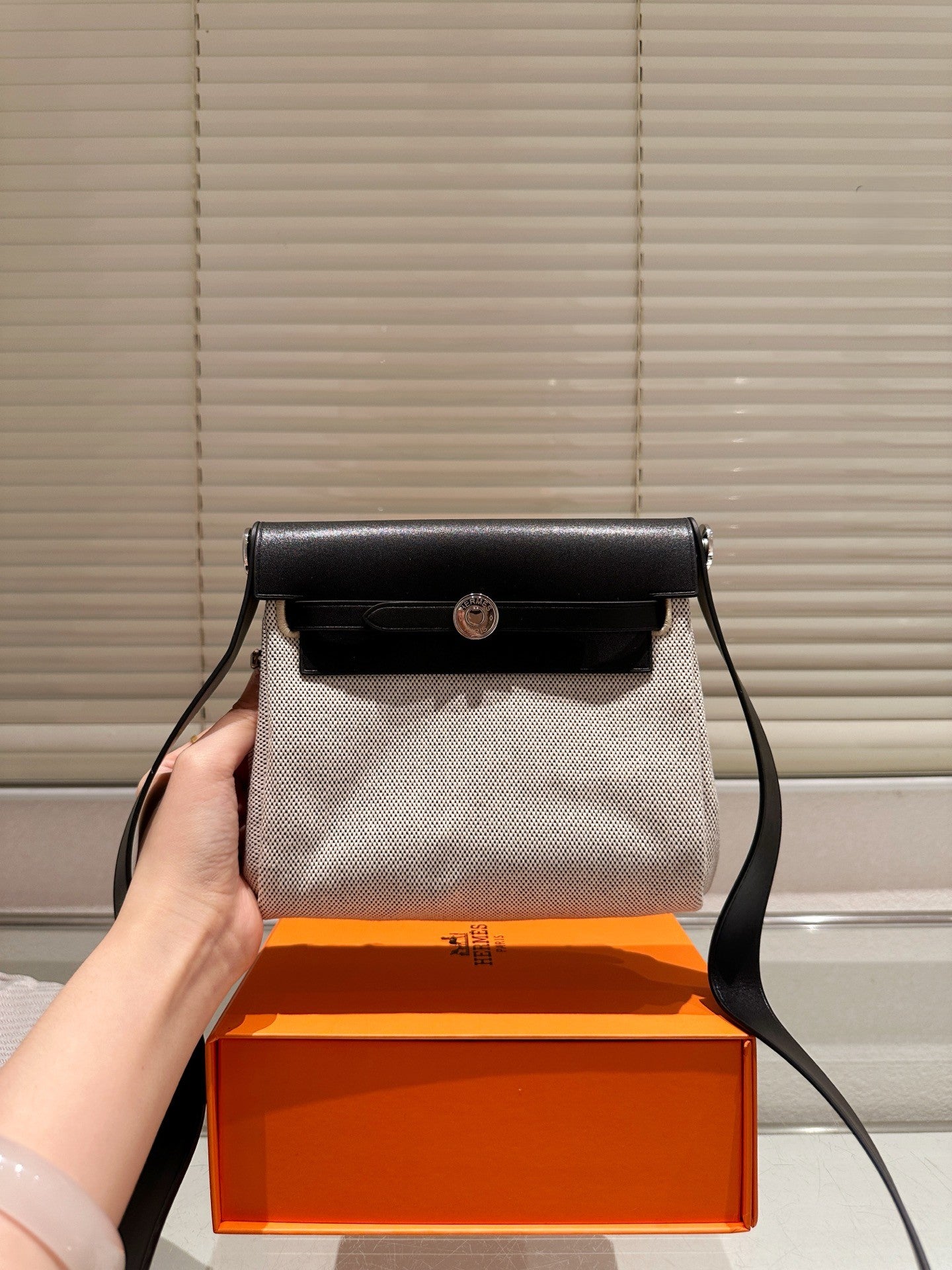 Hermès Herbag Zip 31 – Canvas & Leather with Kelly Clasp