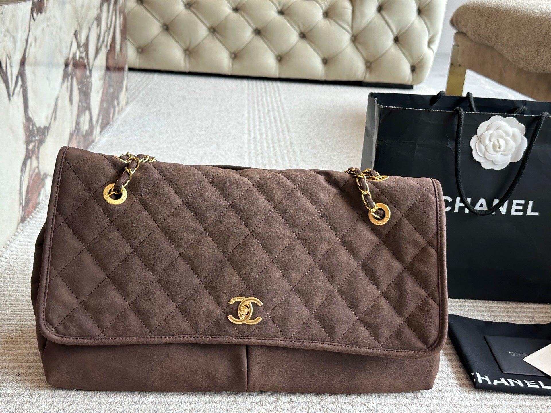 Chanel Classic Flap Bag Quilted Leather