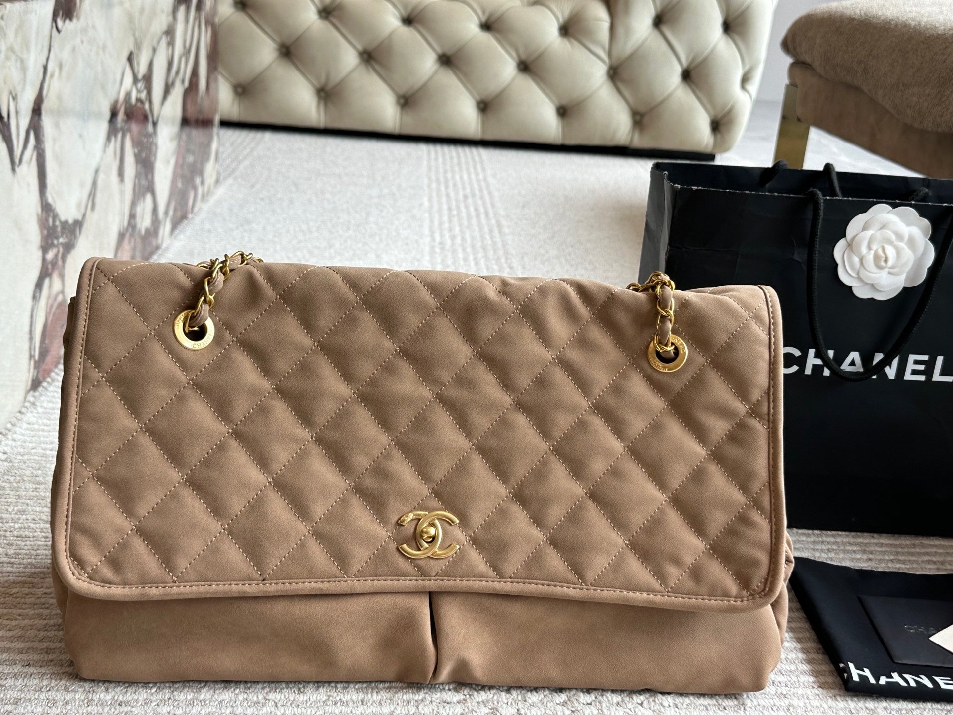 Chanel Classic Flap Bag Quilted Leather