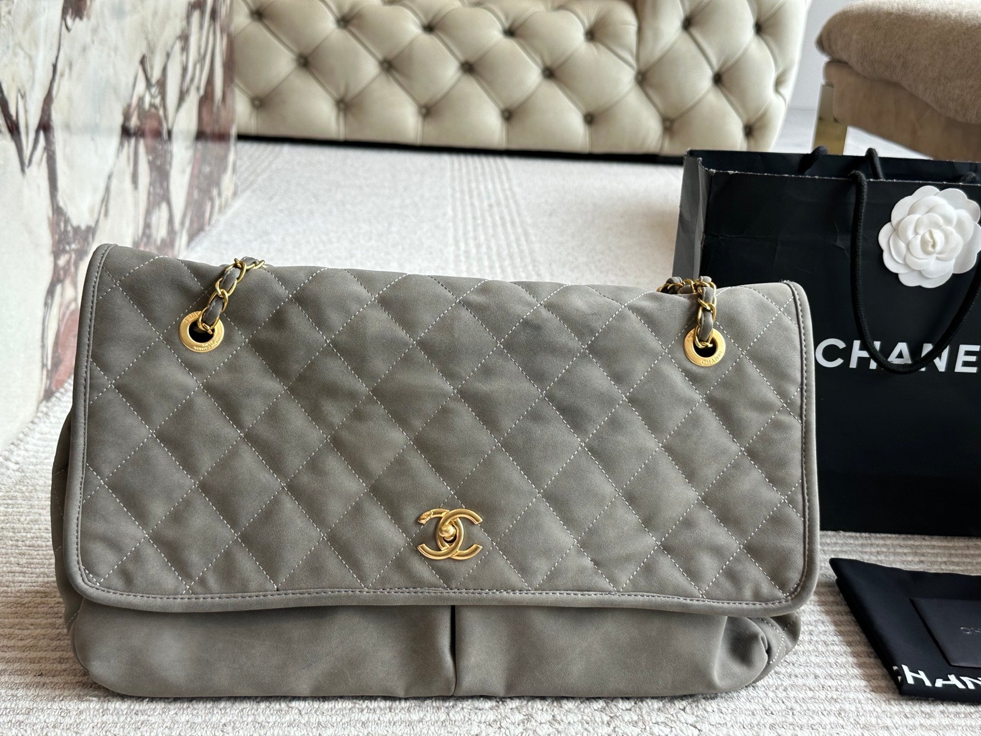 Chanel Classic Flap Bag Quilted Leather