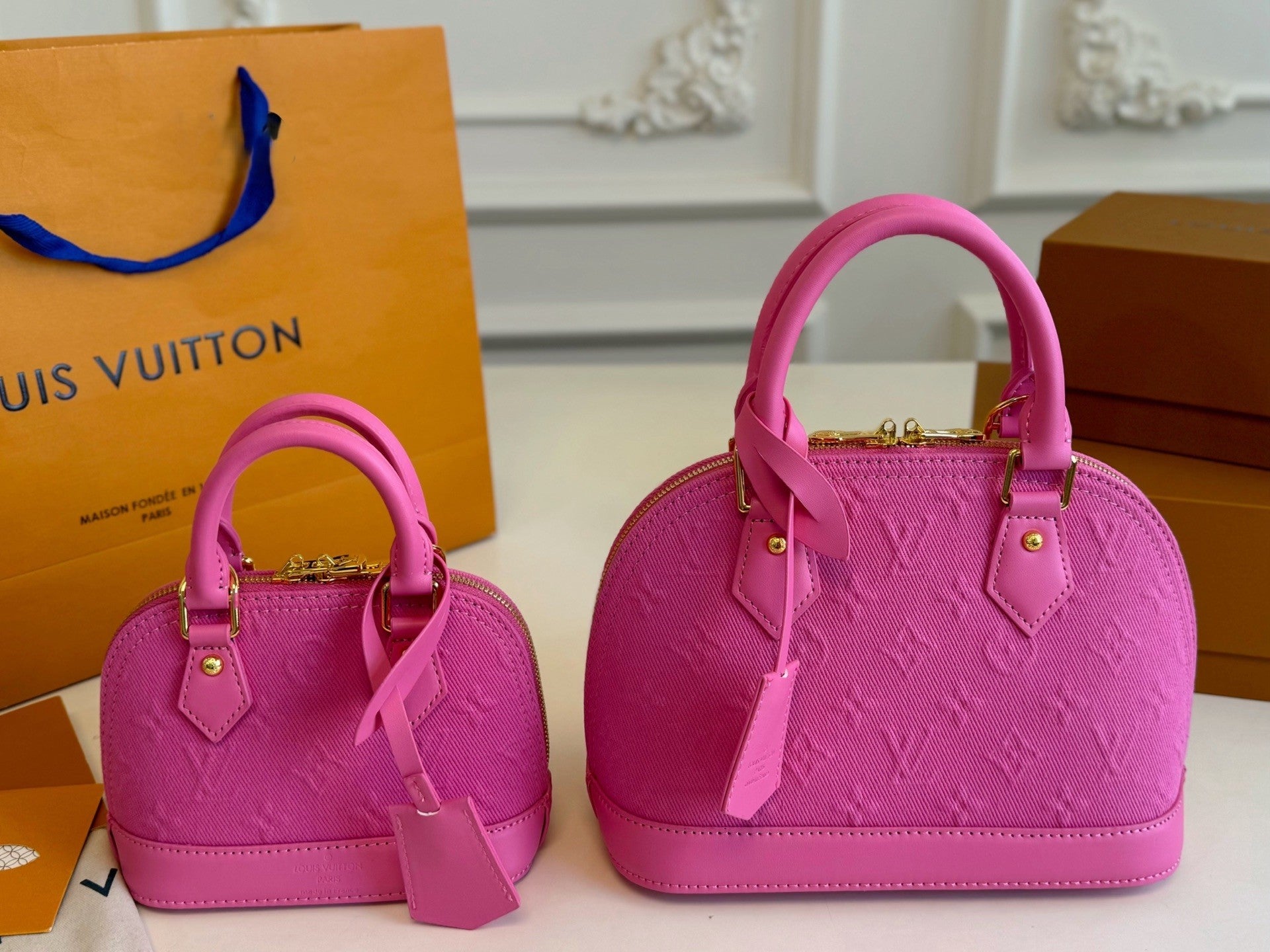 Louis Vuitton Structured Handbag