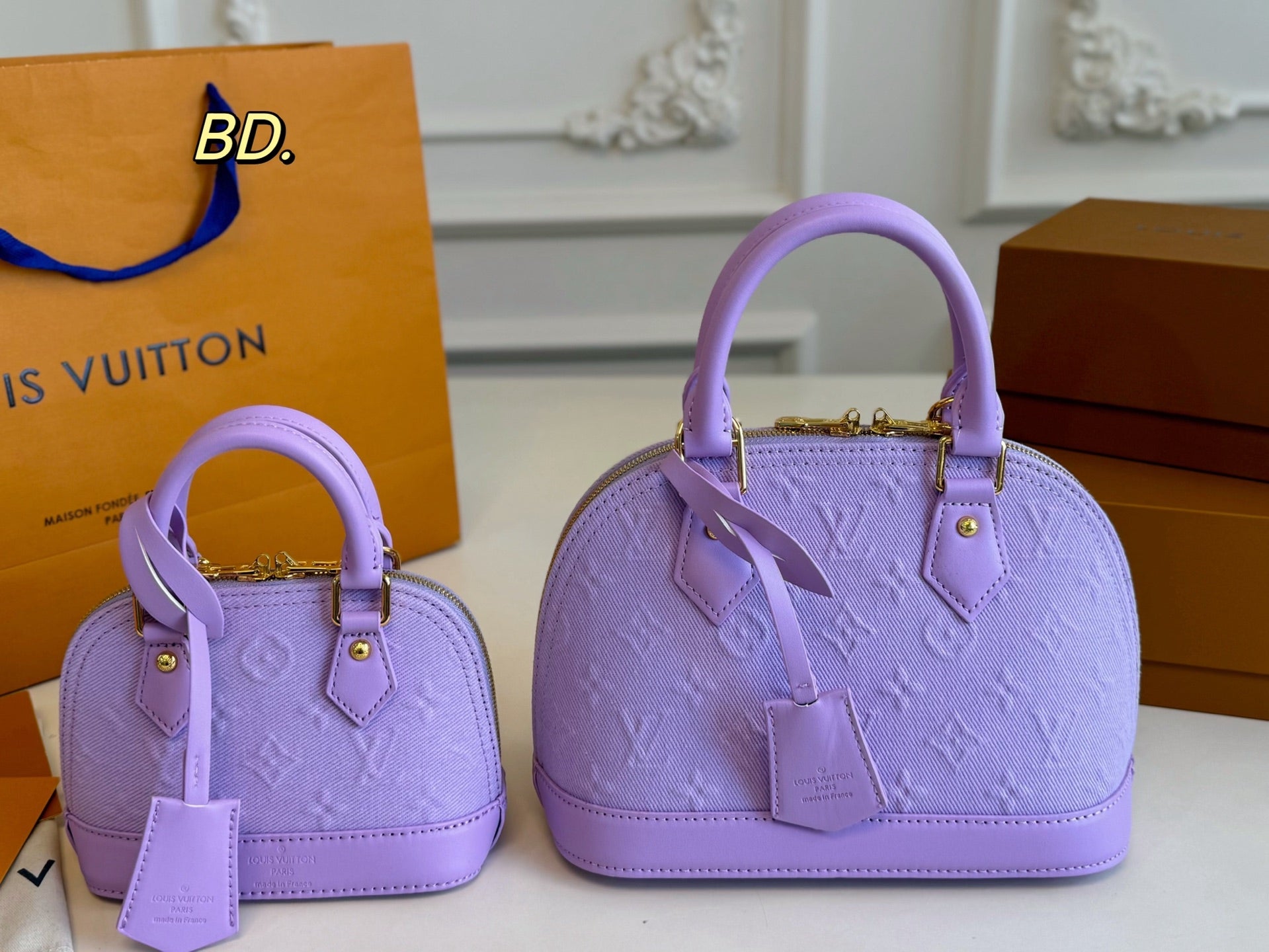Louis Vuitton Structured Handbag