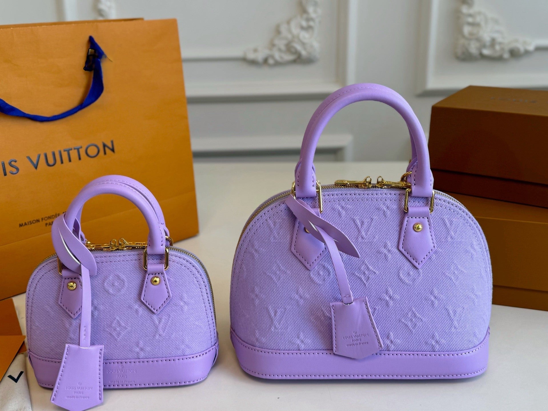 Louis Vuitton Structured Handbag