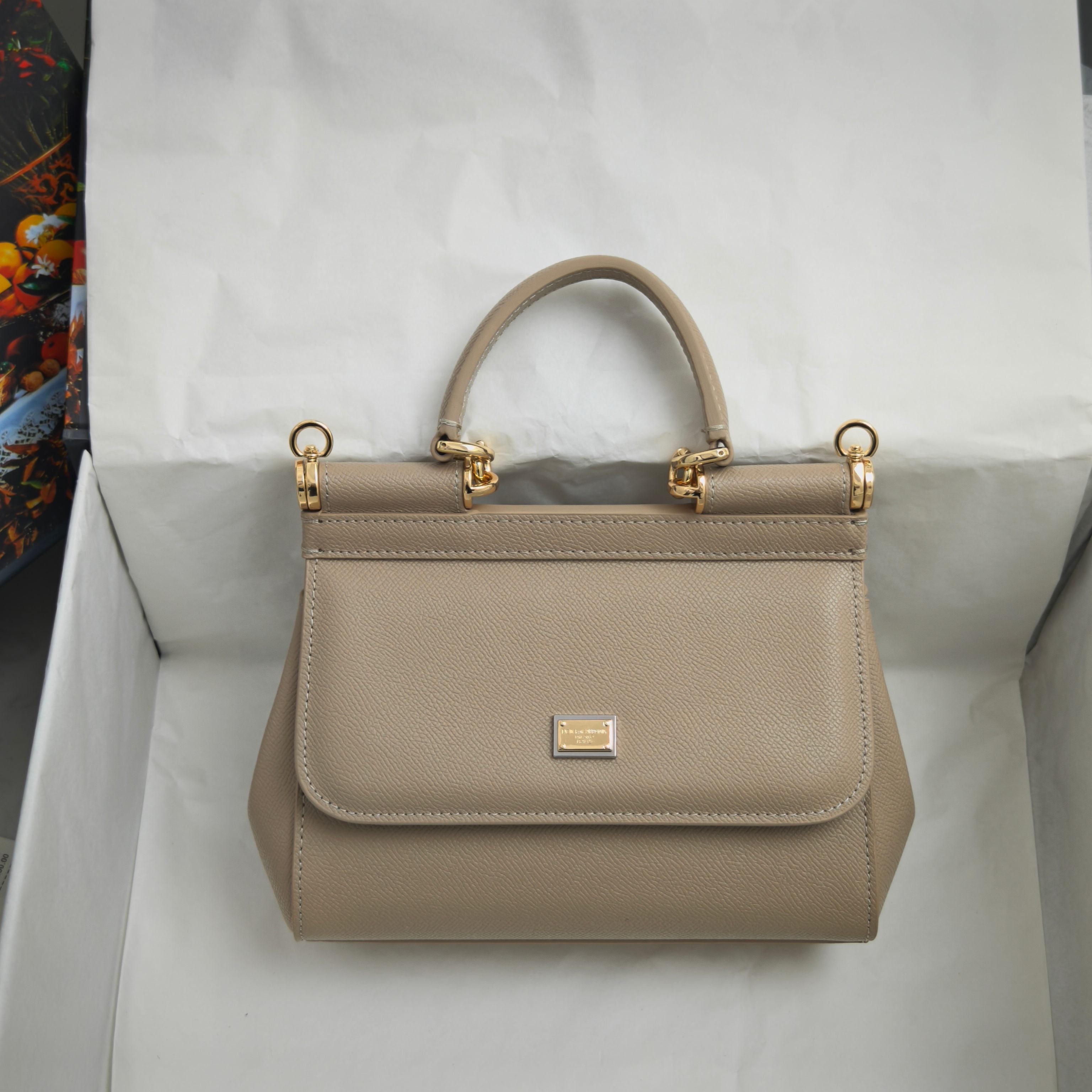 Dolce & Gabbana Classic Calfskin Handbag