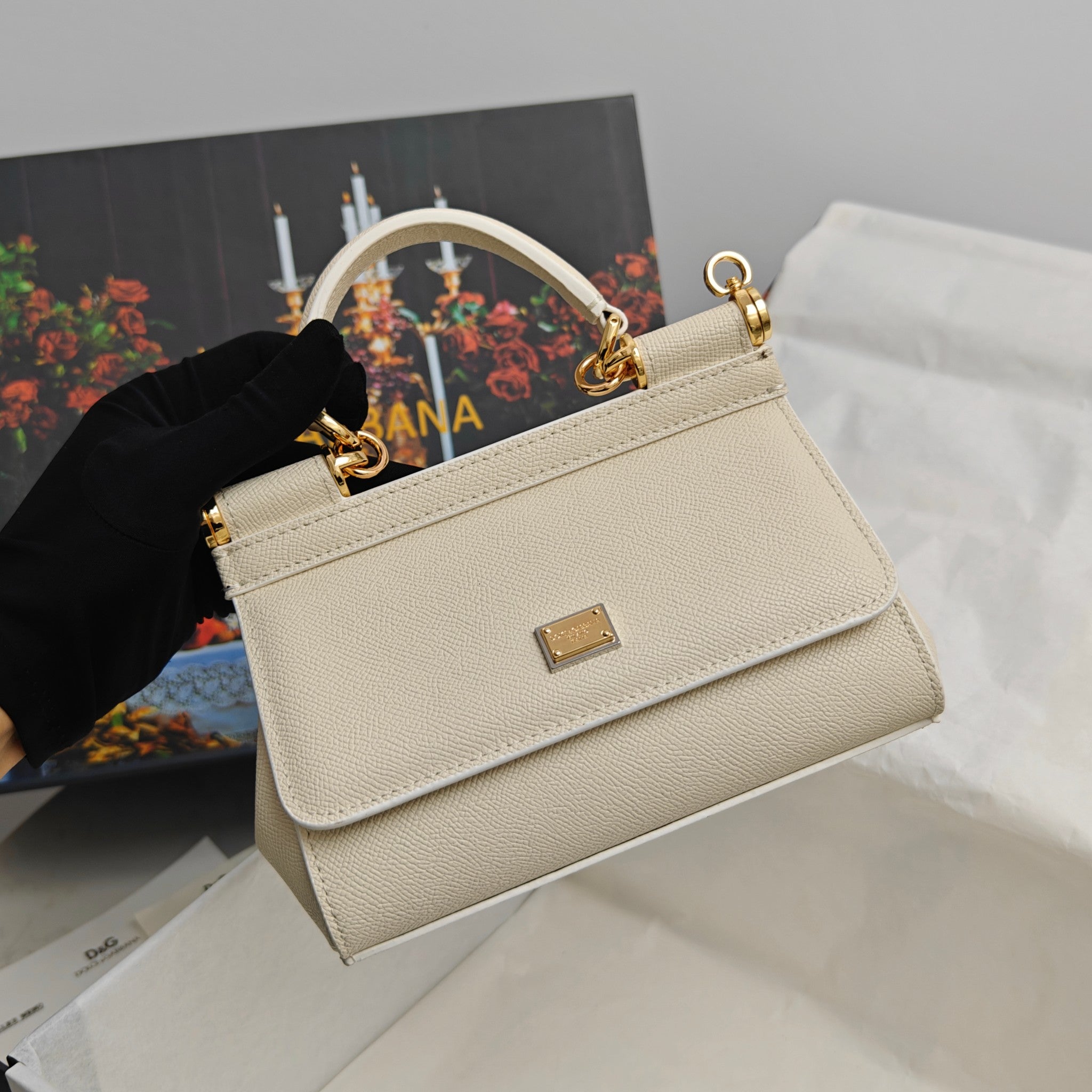 Dolce & Gabbana Classic Calfskin Handbag