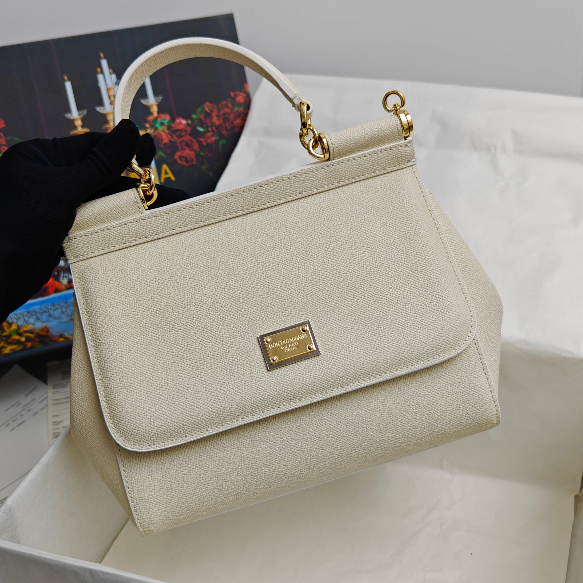 Dolce & Gabbana Classic Calfskin Handbag