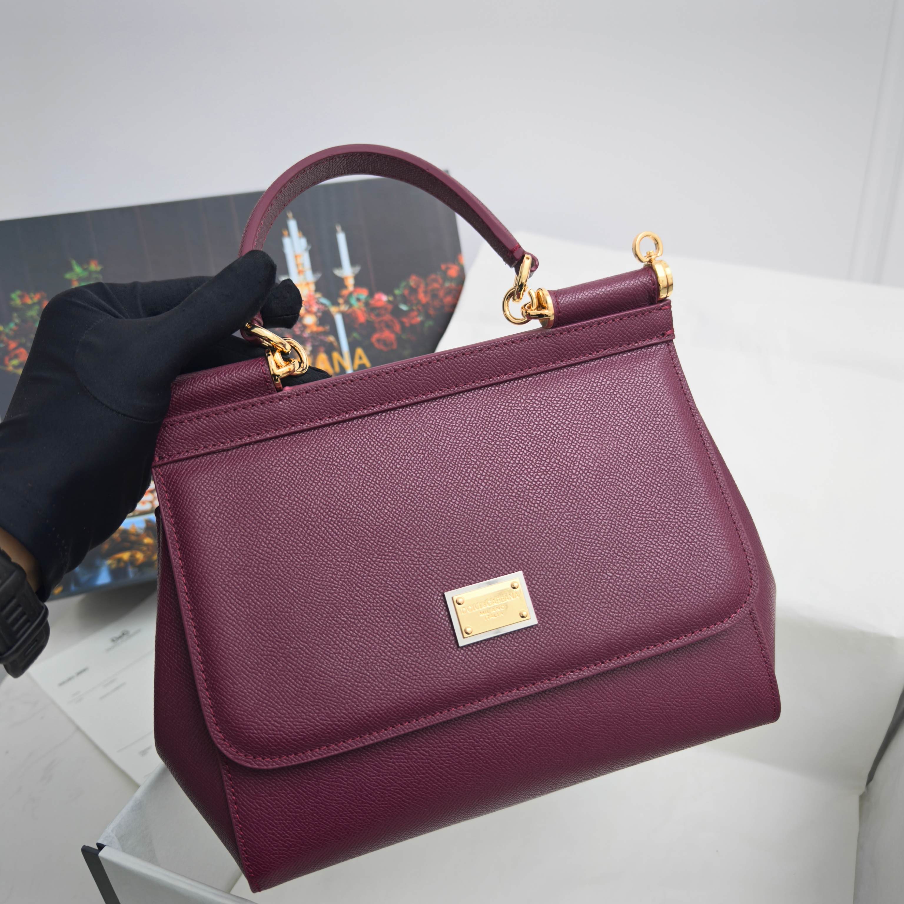 Dolce & Gabbana Classic Calfskin Handbag